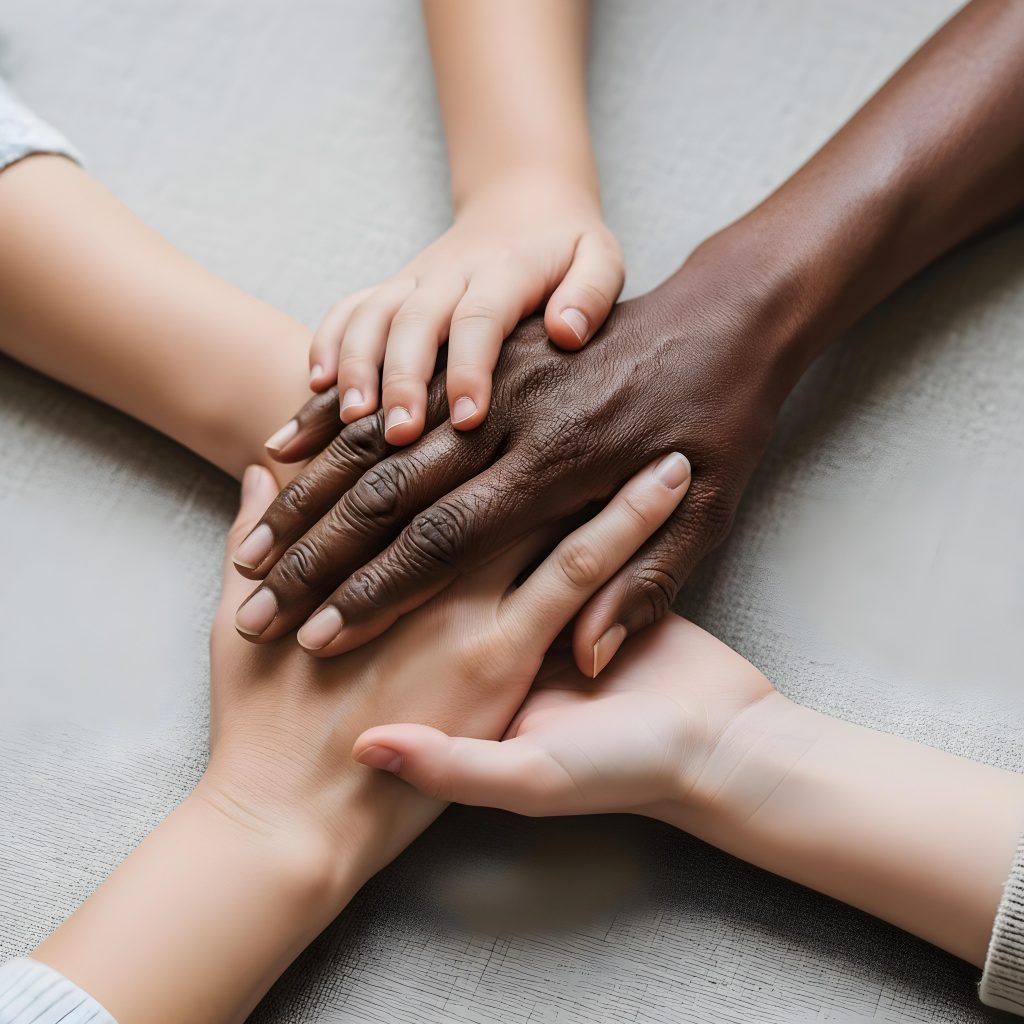 des-mains-de-differentes-races-unies